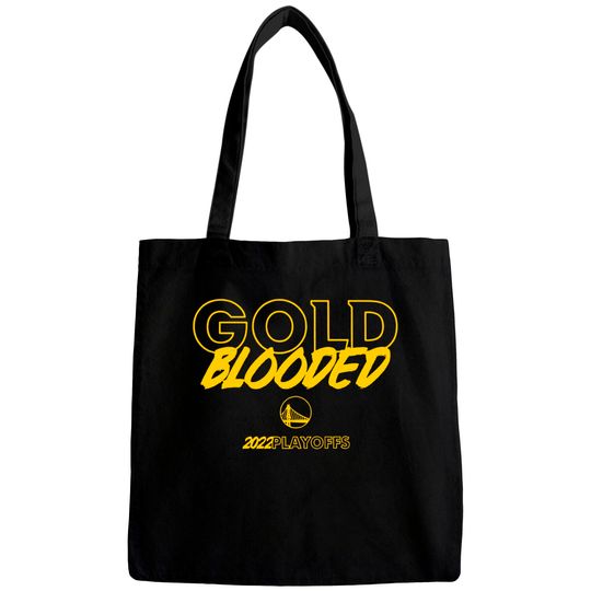 Gold Blooded Bags, Warriors Gold Blooded Bags, Gold Blooded 2022 Playoffs Bags, Gold Blooded 2022 Bags