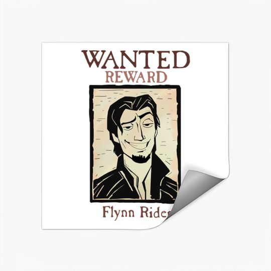 Wanted! - Flynn Rider - Stickers