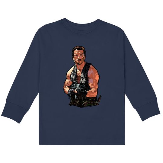 Arnold Schwarzenegger - Arnold Schwarzenegger -  Kids Long Sleeve T-Shirts