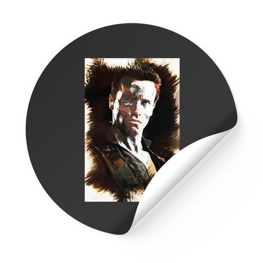 John Matrix - Arnold Schwarzenegger [COMMANDO] - Movies - Stickers