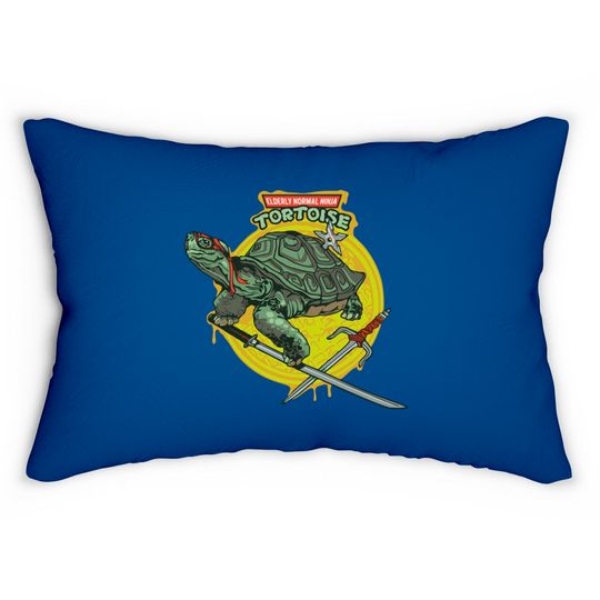 Elderly Normal Ninja - Ninja Turtles - Lumbar Pillows