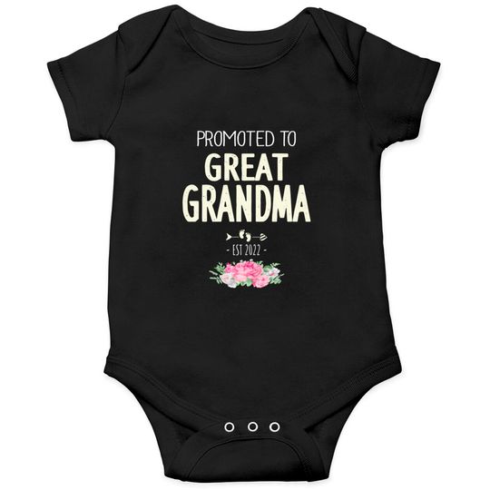 Promoted To Great Grandma 2022 - Promoted To Great Grandma 2022 - Onesies