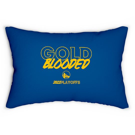 Gold Blooded Warriors Lumbar Pillows