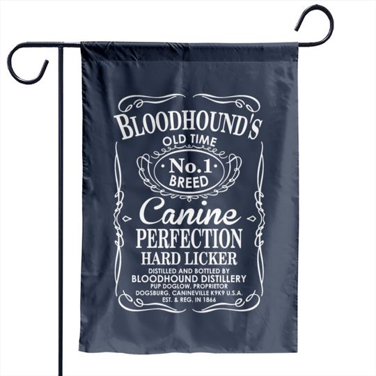 Bloodhounds Old Time No1 Breed Canine Perfection Garden Flags