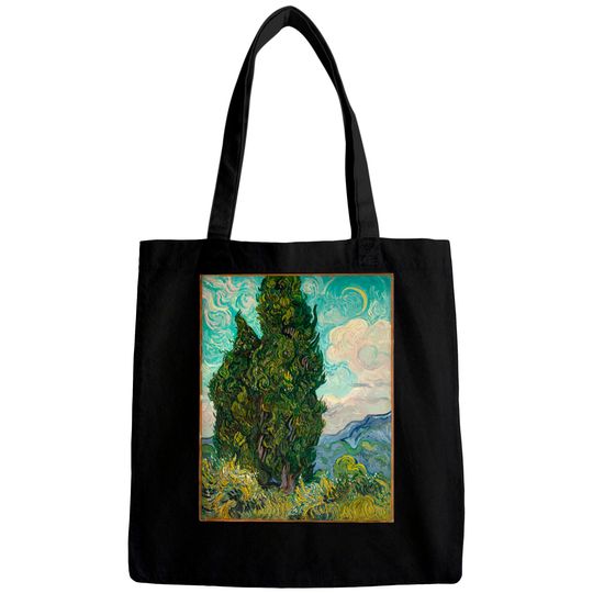 Cypresses - Van Gogh - Bags