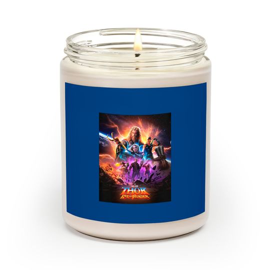 Thor Love And Thunder Scented Candles