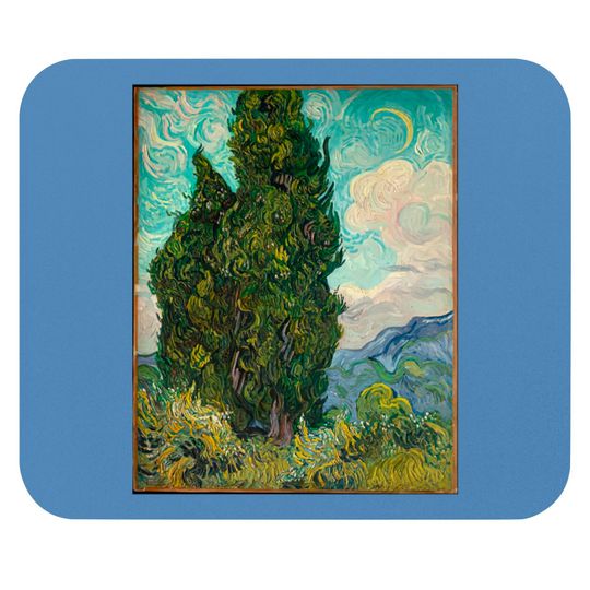 Cypresses - Van Gogh - Mouse Pads