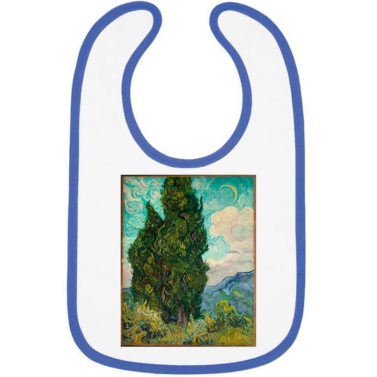 Cypresses - Van Gogh - Bibs