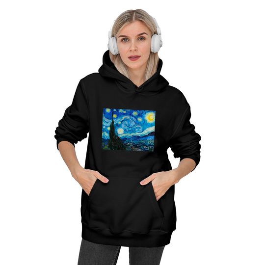 The Starry Night by Vincent Van Gogh - Starry Night - Hoodies