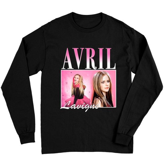 Pink Avril Lavigne Bootleg Vintage 90s Long Sleeves, Ramona Lavigne Shirt, Pop Punk Queen Shirt