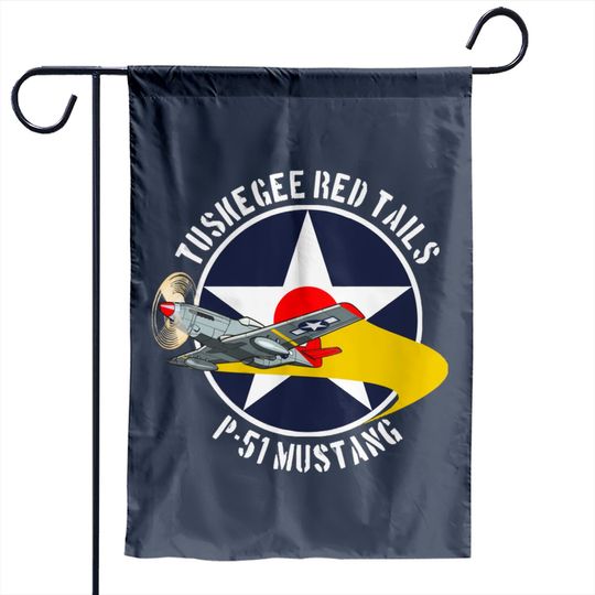 Tuskegee Red Tails - Tuskegee Airmen - Garden Flags