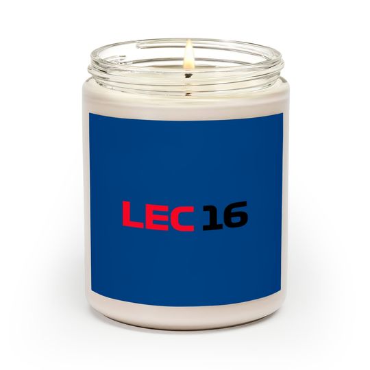 Charles Leclerc F1 Fan Scented Candles | Ferrari Team | Formula 1 Scented Candles