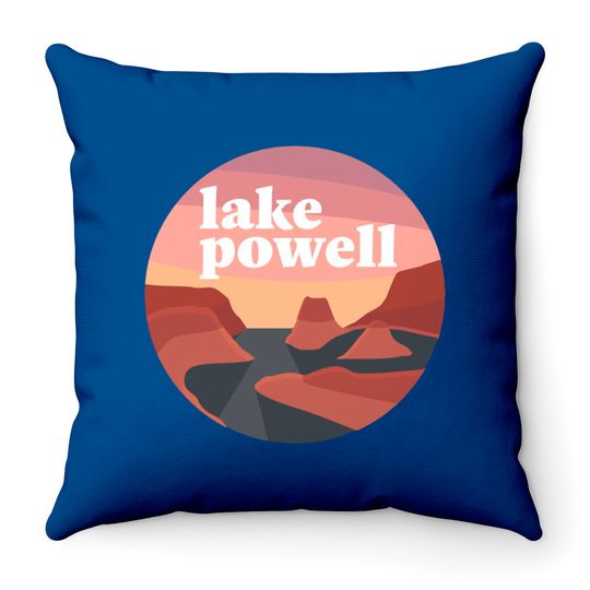 Lake Powell - National Parks - Throw Pillows