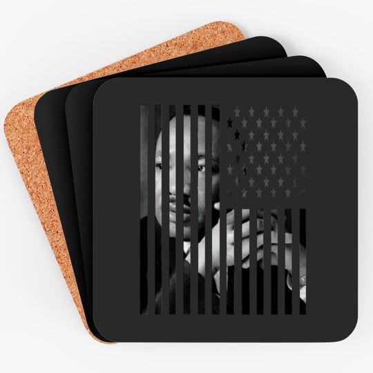 MLK - American Flag - Mlk - Coasters