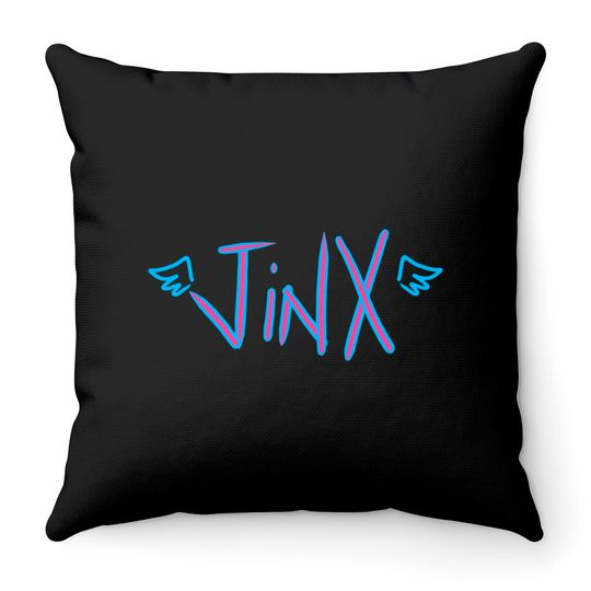 Jinx - Arcane - Throw Pillows