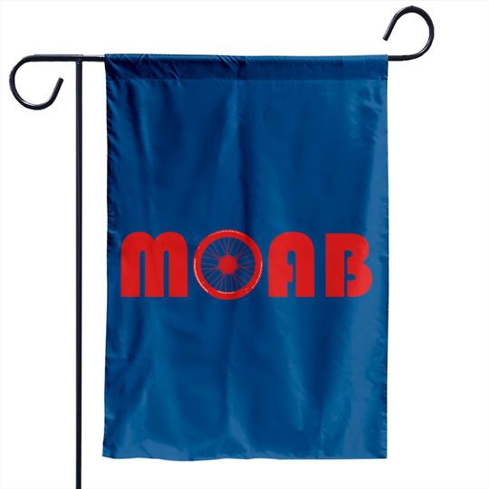 Moab (Bike Wheel) - Mountain Bike - Garden Flags