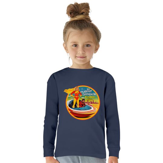 ElectraWoman and DynaGirl - Electra Woman Dyna Girl -  Kids Long Sleeve T-Shirts