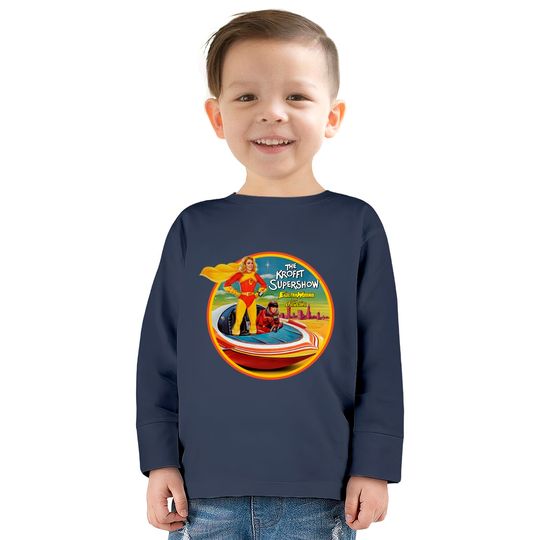 ElectraWoman and DynaGirl - Electra Woman Dyna Girl -  Kids Long Sleeve T-Shirts