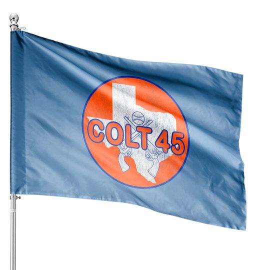 Defunct - Houston Colt 45s Baseball - Texas - House Flags