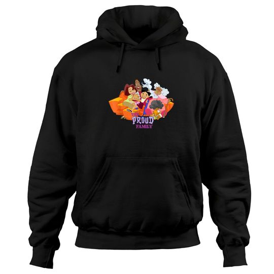 Disney Channel The Proud Family Characters Hoodies