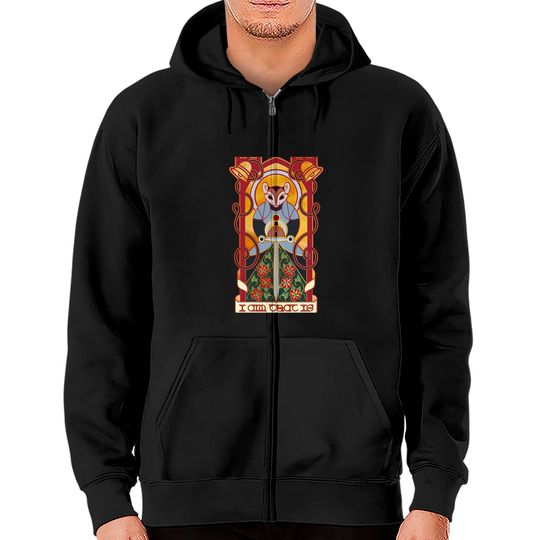 Redwall Tapestry - Martin The Warrior - I AM THAT IS Classic Zip Hoodies