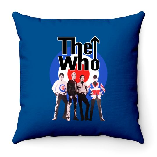 The Who Throw Pillows