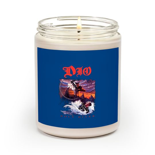 Dio Ronnie James Dio Holy Diver Rock Scented Candle Scented Candles