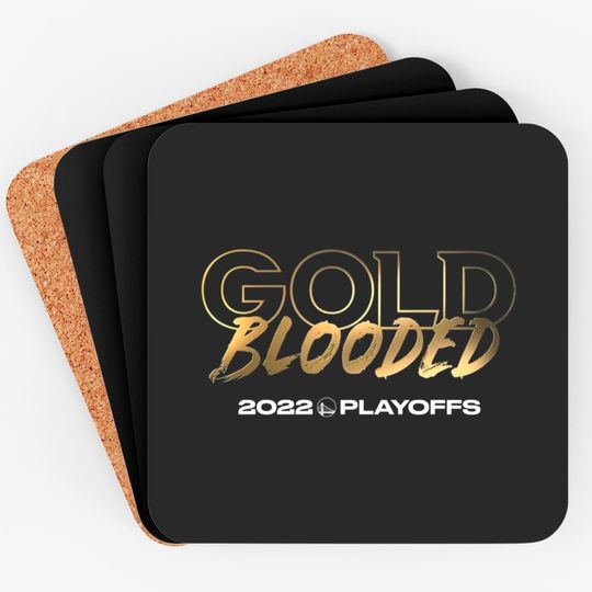 Gold blooded Warriors Coasters