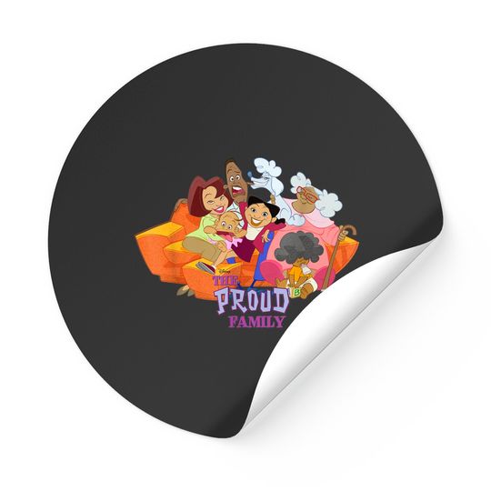 Disney Channel The Proud Family Characters Stickers