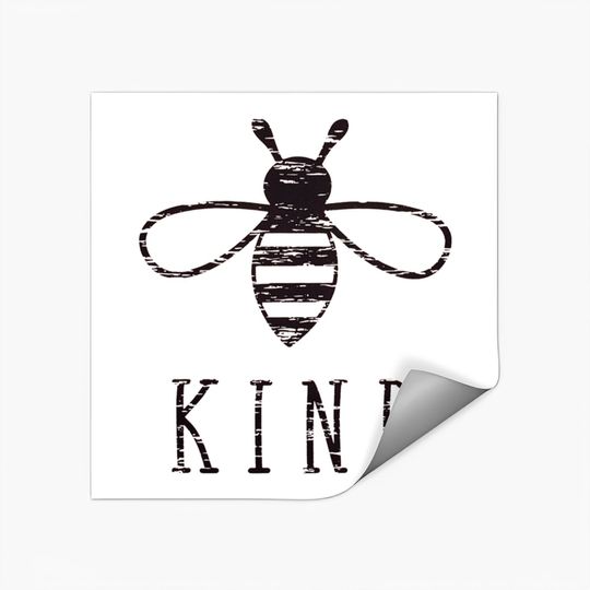 Bee Kind Sticker, Motivational Sticker, Save the bees Sticker, Quotes about life, Bee Stickers, Bee lover gift