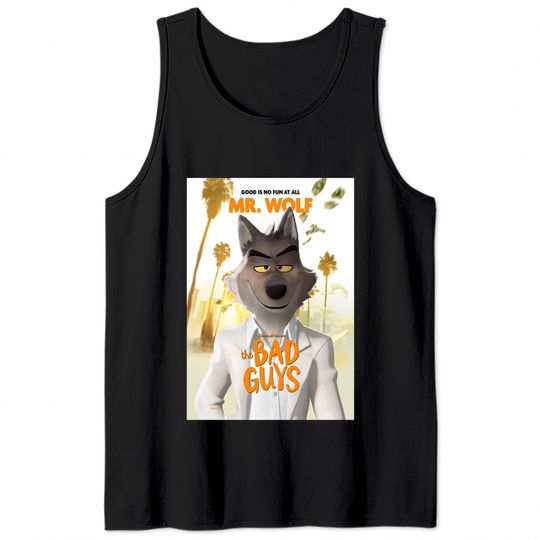 The Bad Guys Movie 2022, Mr Wolf  Classic Tank Tops