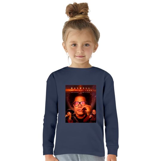 special Maxwell the night   Kids Long Sleeve T-Shirts