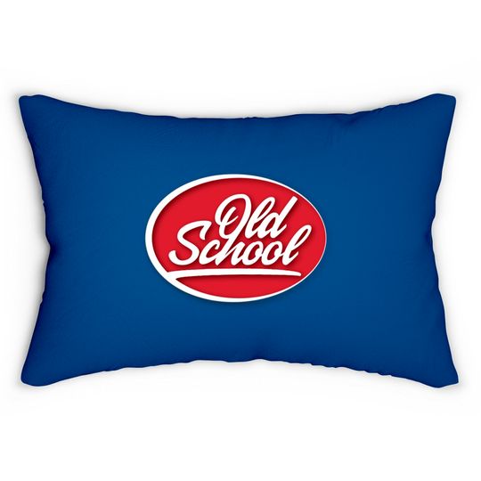 Old School logo - Old School - Lumbar Pillows