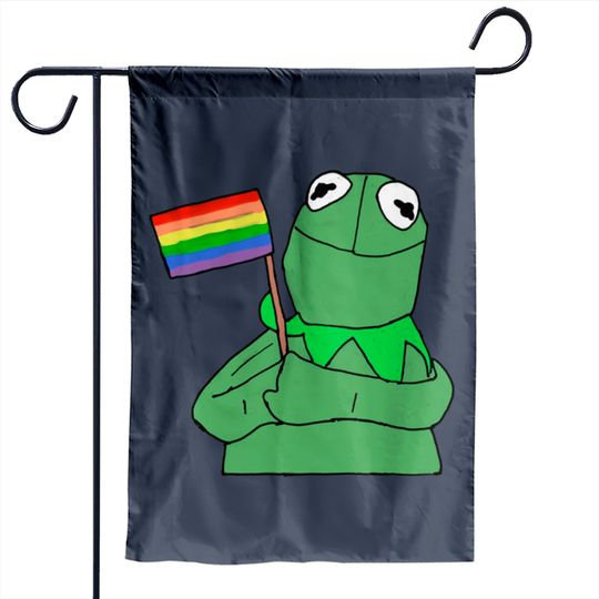Gay Pride Kermit - Kermit - Garden Flags