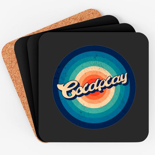Coldplay - VINTAGE CIRCLE - Vintage Circle - Coasters