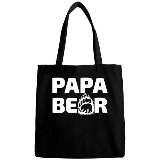 papa bear - Papa Bear Father Day Gift Idea - Bags