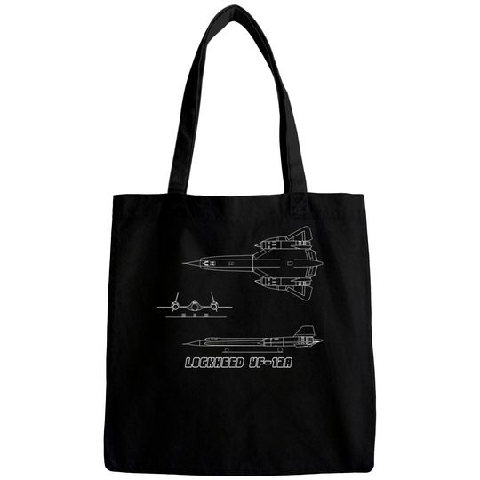 Lockheed YF-12A (Stealth Fighter) (white) - Stealth Fighter - Bags