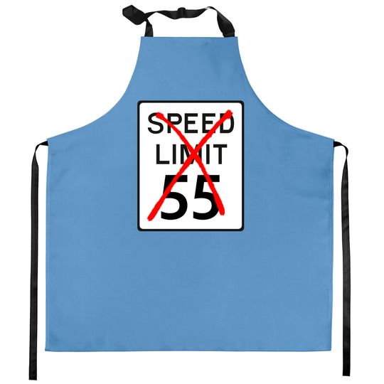 Speed Limit 55 - The Cannonball Run - Kitchen Aprons