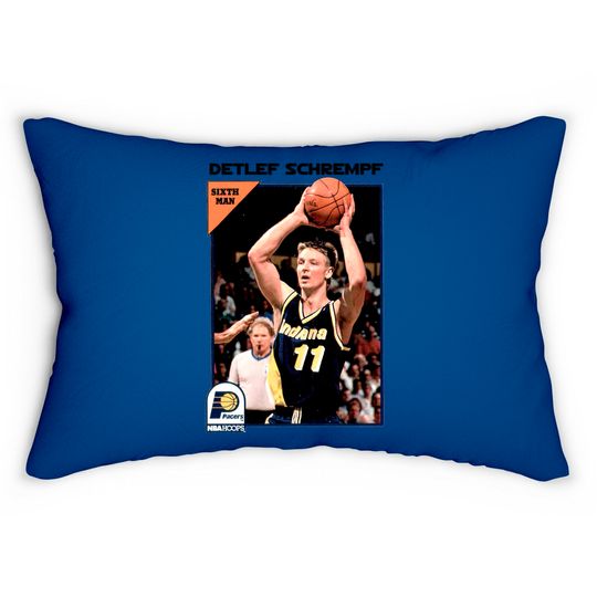 Detlef Sixth Man Schrempf - Basketball - Lumbar Pillows