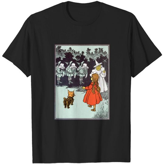 Vintage Wizard of Oz Glinda and Dorothy - Wizard Of Oz - T-Shirt