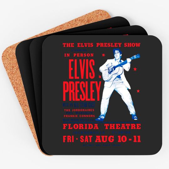 Coasters Elvis Presley Wild In The Country Retro Vintage The King Rock N Roll