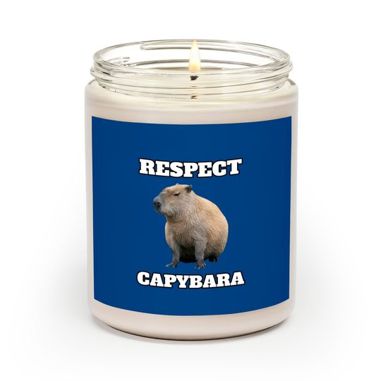 Respect Capybara - Respect Capybara - Scented Candles