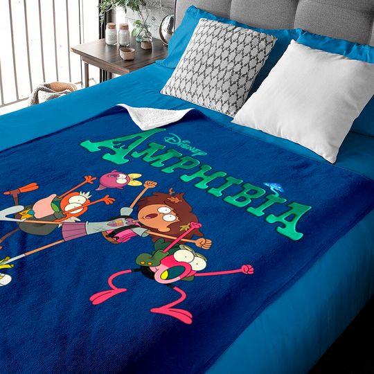 Disney Amphibia Baby Blankets All Characters, Disney Characters Baby Blanket, Matching Baby Blanket, Disney World Baby Blanket, Disneyland Baby Blanket.