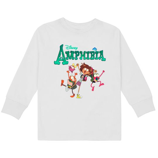 Disney Amphibia  Kids Long Sleeve T-Shirts All Characters, Disney Characters Shirt, Matching Shirt, Disney World Shirt, Disneyland Shirt.