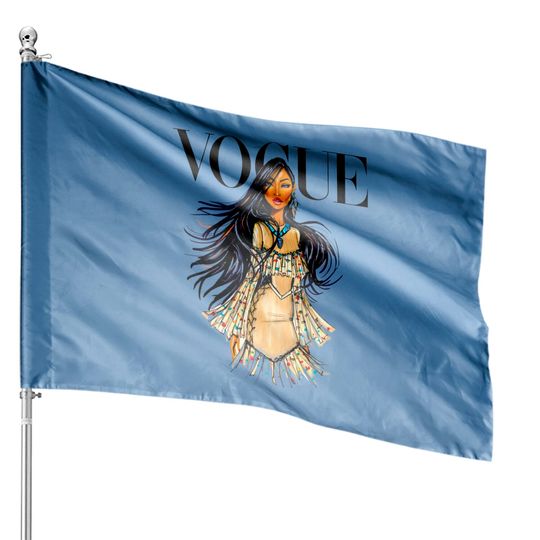 Princess Pocahontas House Flags