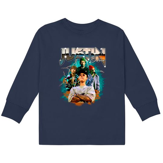 Justice Bieber  Kids Long Sleeve T-Shirts