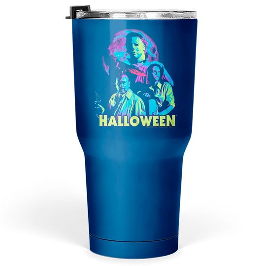 Michael Myers Horror Movie Dr. Loomis Laurie Tumblers 30 oz