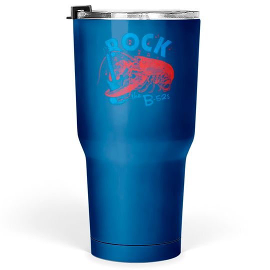 The B-52's Rock Lobster White Tumblers 30 oz