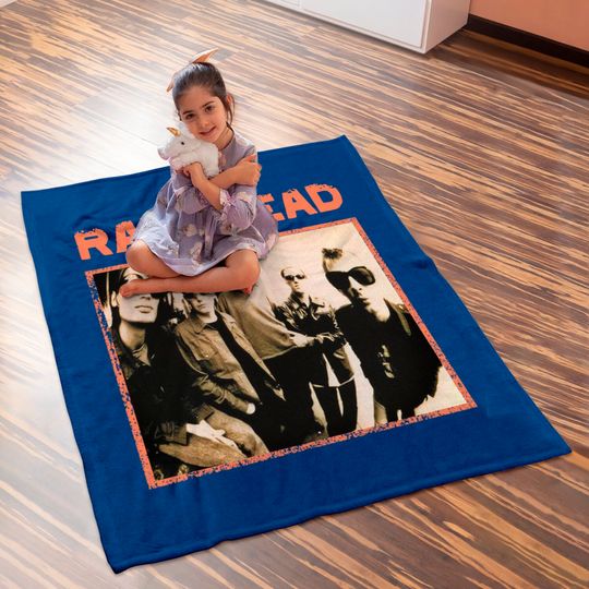 Radiohead Group Baby Blanket Prtin Art Baby Blankets