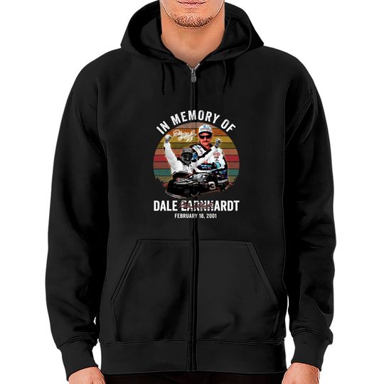 In Memory Of Dale Earnhardt Signature Zip Hoodies, Dale Earnhardt Shirt Fan Gifts, Dale Earnhardt Number 3 Shirt, Dale Earnhardt Vintage Shirt